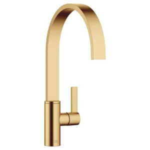 Dornbracht MEM Einhebelmischer Messing Gebürstet (23kt Gold) 33815682-28 Hochdruckarmatur