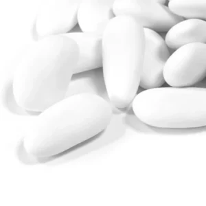 Dragées amandes pour communion couleur blanc