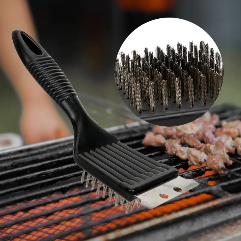 Hochwertige Grillreinigungsbürste mit Drahtborsten | Karnz