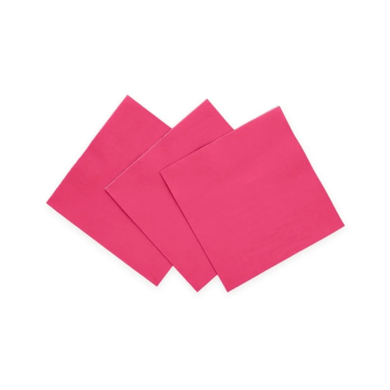 Fuchsia Servetten 3 Laags 24cm 20st van WeFiesta koop je bij Partywinkel