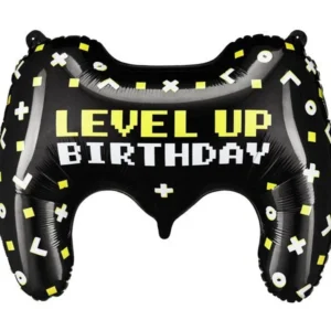 Gaming Party Helium Ballon Leeg 60cm van Partydeco koop je bij Partywinkel