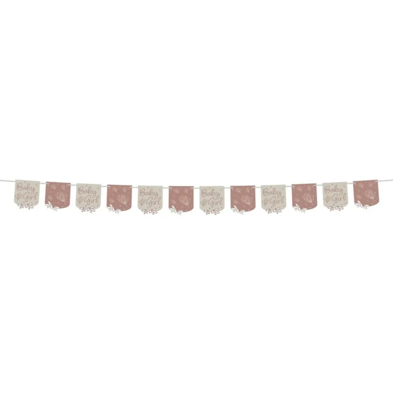 Geboorte Letterslinger Babygirl 6m van Folat koop je bij Partywinkel