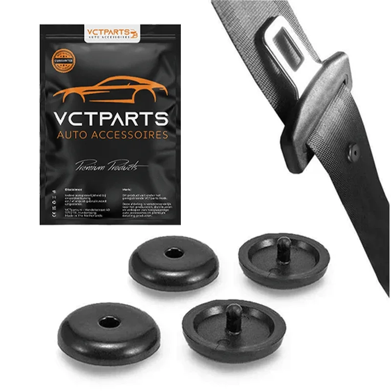 VCTparts Gordel Riem Afstand Stopper Clip Auto – Set van 2 – Voorkomt Wegglijdende Veiligheidsgordel – Snelle Montage Zonder Gereedschap – Universele Gordelklem – APK Geschikt – Comfort & Veiligheid NORGOS 1