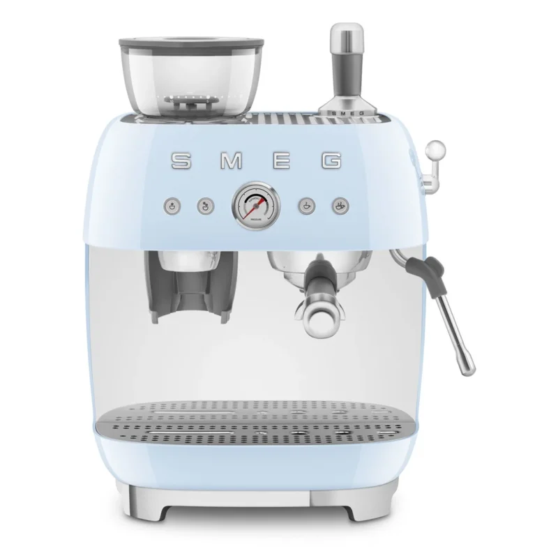 SMEG Espressomaschine 'Pastellblau' EGF03PBEU