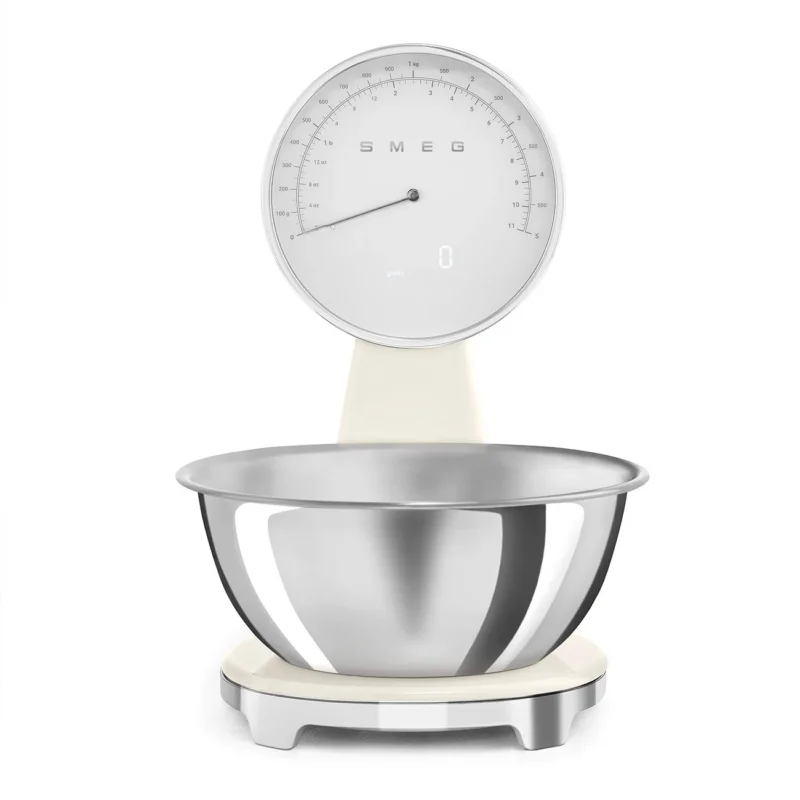 SMEG Küchenwaage „Creme“ KSF01CRWW