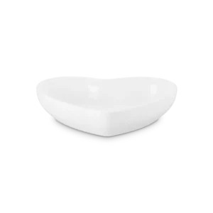 Le Creuset Tiefer Teller Herz Ø20cm / 0,65L 'Weiß'