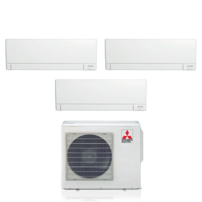 climatizzatore condizionatore mitsubishi electric trial split inverter linea plus serie msz ay 9_12_12 btu con mxz 3f68vf wi fi integrato r 32 9000_12000_12000