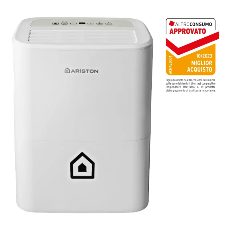 deumidificatore portatile ariston deos 16s inverter gas r134a 16 litri