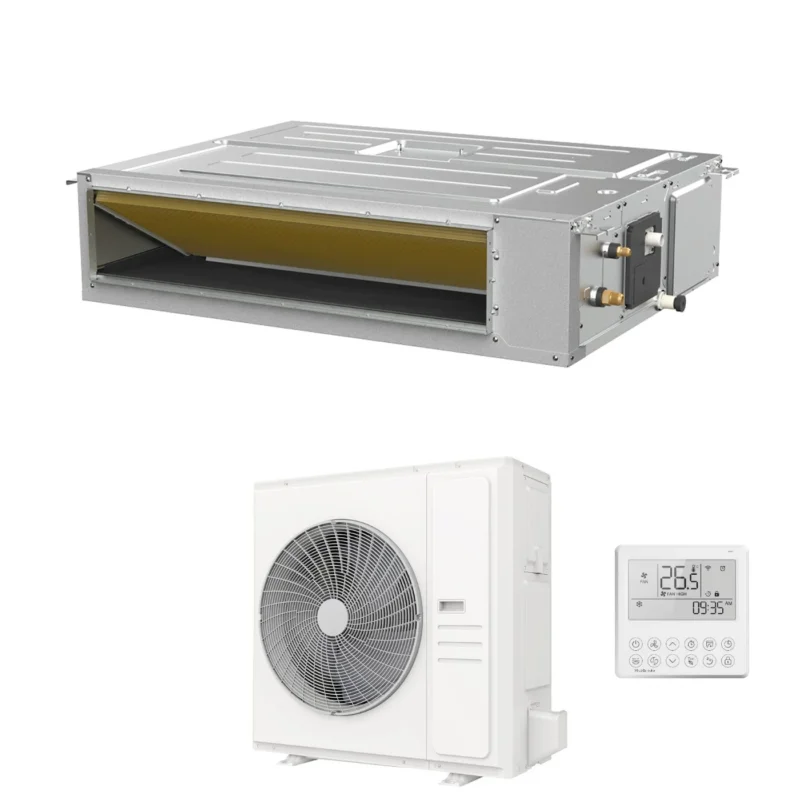 ferroli condizionatore canalizzato ferroli giada c 42000 btu 2cp004xf r 32 wi fi integrato con comando a filo