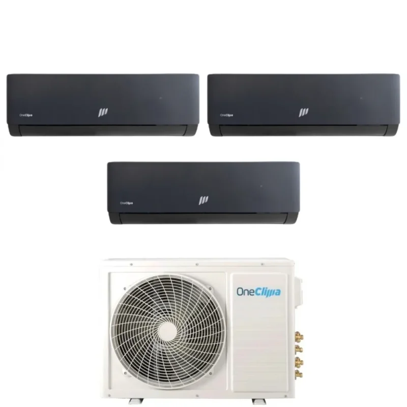 oneclima condizionatore trial split oneclima prime black 999 con mlt21x3y24 r 32 wi fi integrato
