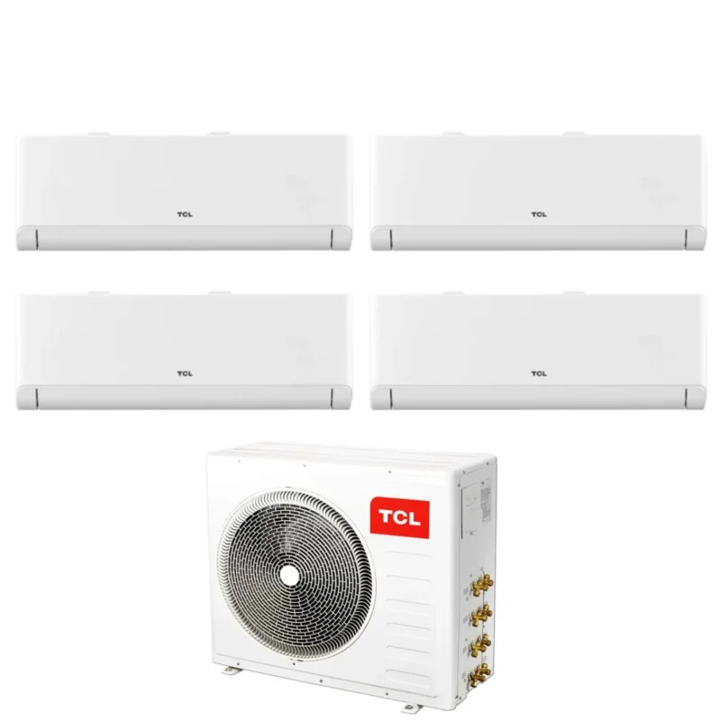 tcl climatizzatore condizionatore tcl quadri split inverter serie breezein 991212 con mt3240 r 32 wi fi integrato 900090001200012000