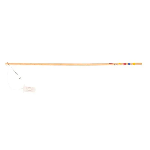 Lampionstokje Electrical Gekleurd Sterren Hout/Plastic 40 cm van Riethmueller koop je bij Partywinkel