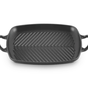 Le Creuset Grillplaten Grillplaat rechthoek 'Mat zwart' 0024147297642 20201300000422 afbeelding