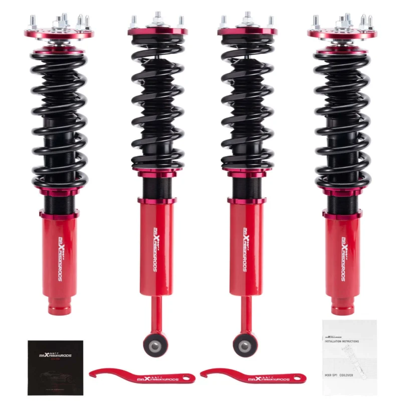 Neu Tieferlegung Gewindefahrwerk Kit kompatibel für Honda Accord Euro 2003-2008 336lbs
