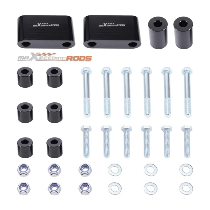 Neu 2 Rear Trailing Arm Spacer Kit kompatibel für Subaru Forester 1998-2008 Impreza 93-07