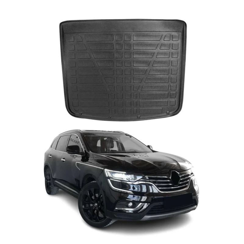 Kofferraumwanne Laderaumwanne für Renault Koleos II HC 2016-23 Gummi TPE Schwarz