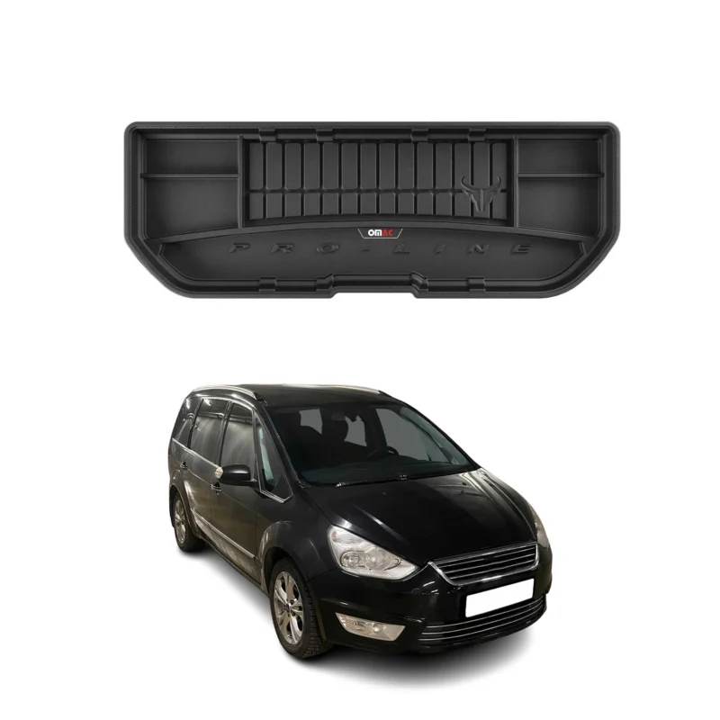 OMAC Gummi Kofferraumwanne für Ford Galaxy 2006-2015 Ghia Titanium Laderaumwanne