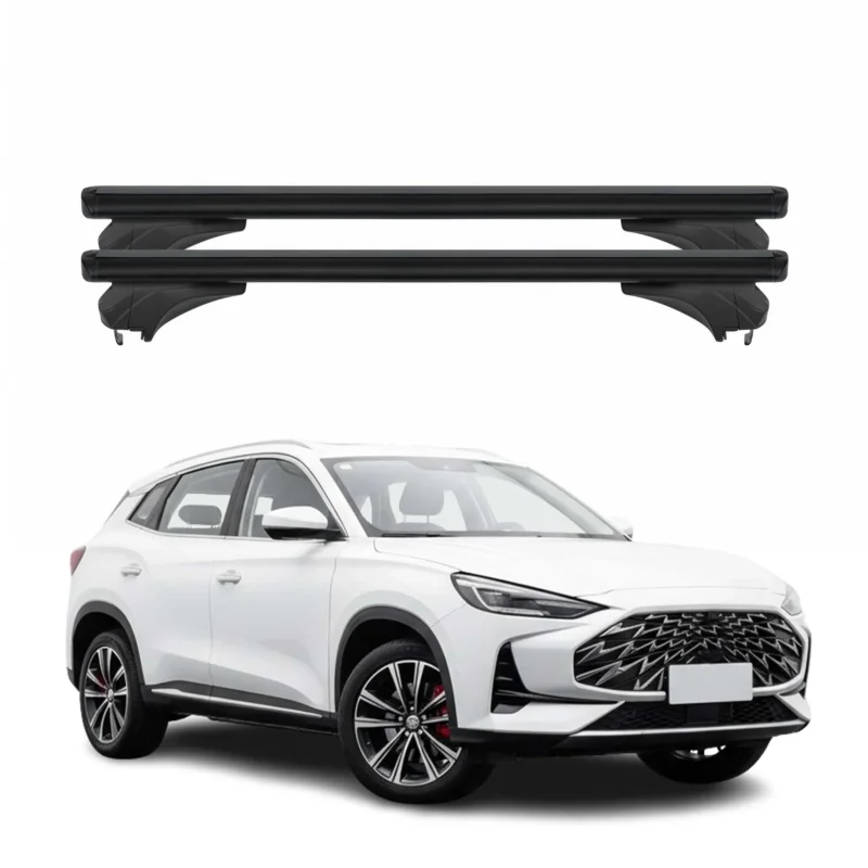 Menabo Dachträger Grundtäger für MG One 2021-2026 Aluminium Schwarz 2 tlg