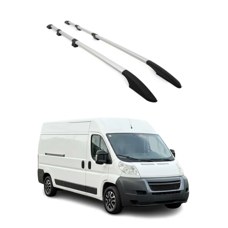 Dachträger Gepäckträger für Citroen Jumper 2006-2026 L3 H2 Alu Silber 2 tlg