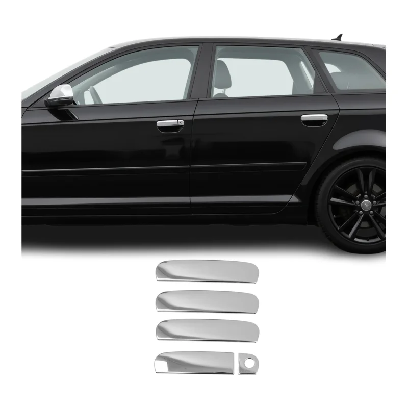 Chrom Türgriff Blende für Audi A6 4F Stufenheck 2004-2011 Edelstahl 5tlg