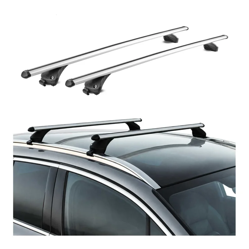 Quick Dachträger für Audi A4 B9 Avant 2016-2025 Aluminium Silber 2x