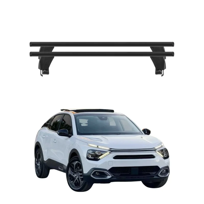 Menabo Dachträger Grundtäger für Citroen C4 2021-2026 50kg Alu Schwarz 2 tlg