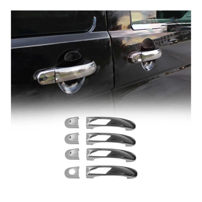 Chrom Türgriff Blende für VW Caddy IV 2015-2020 4-Tür Edelstahl 8tlg