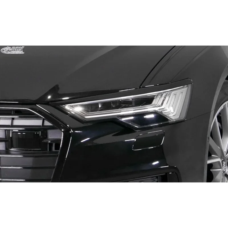 RDX Scheinwerferblenden für Audi A6 C8 Limousine/Avant 2018- ABS TÜV