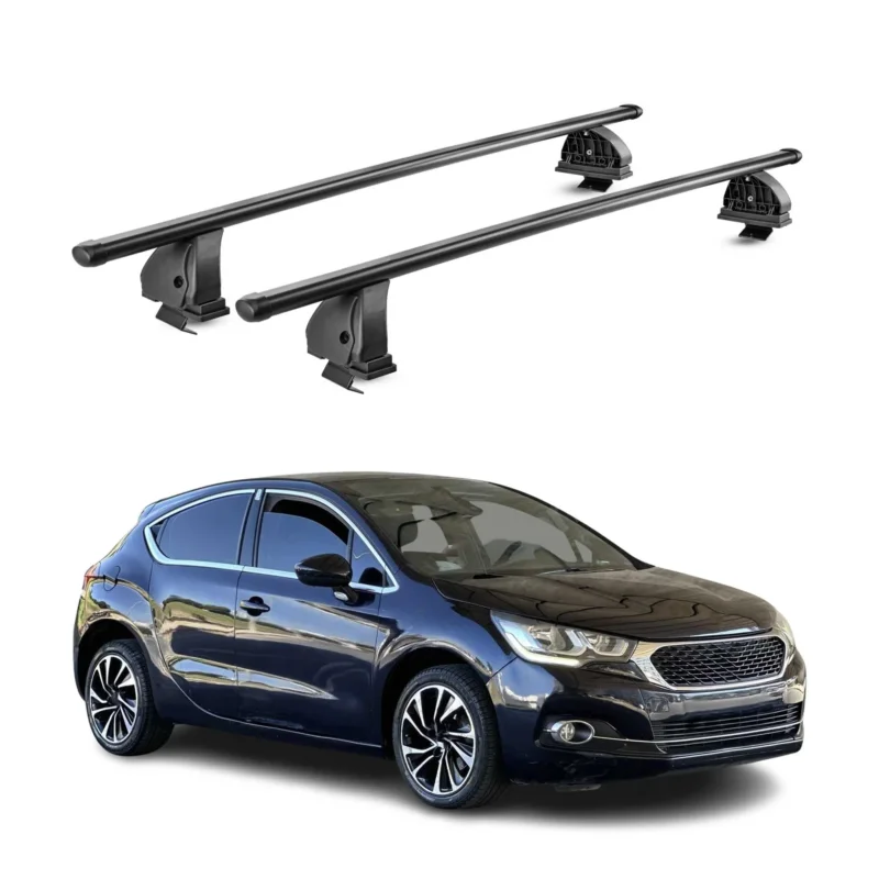 Stahl Dachträger Querträger für DS 4 2011-2018 TÜV Abschließbar 75 kg 2x Schwarz