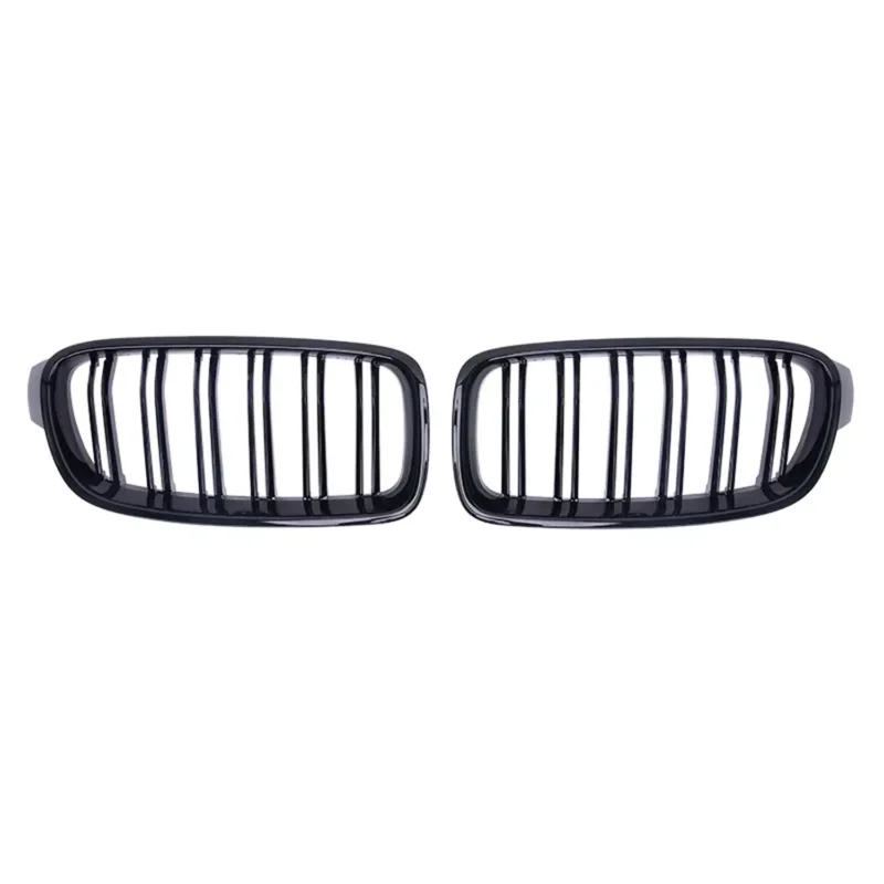 Nieren Grill Kühlergrill für BMW 4er F32 F33 F36 M4 2013-2017 Pre-FL Schwarz