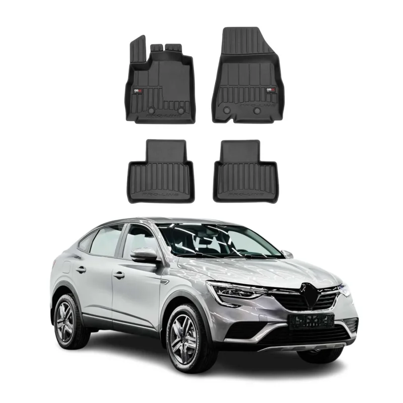 OMAC Gummi Fußmatten für Renault Arkana 2019-2026 Premium TPE Automatten 4tlg