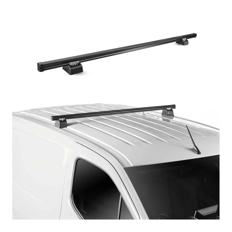 Dachträger für Fiat Talento 2016-2020 H1 1-Träger Stahl Schwarz Dachgepäckträger