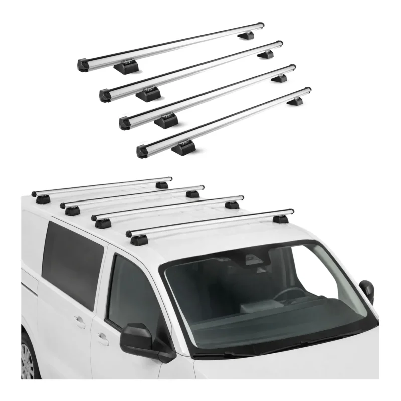 Dachträger für Citroen Jumper 1994-2006 H1+H2 4-Träger Aluminium Silber
