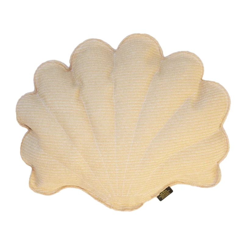 MXHOME Muschelkissen - Raphia oder Weiß oder Blau - Outdoor-www.Stil-Ambiente.de-Coussin coquillage Raphia RS3