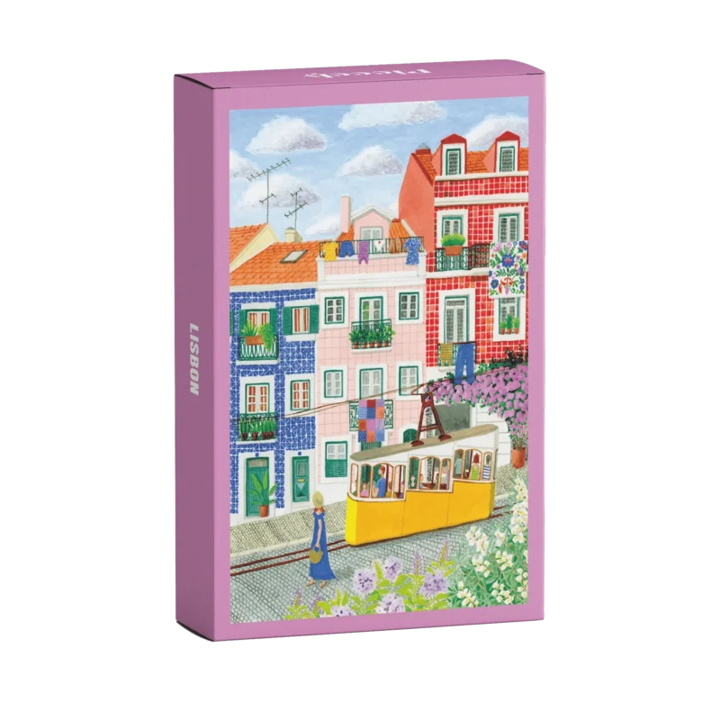 Piecely Puzzles - LISBON Mini - Puzzle - ROSA ECK