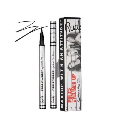 Rude Cosmetics Police Eyeliner Up Eyeliner Pen Bail Bond Black