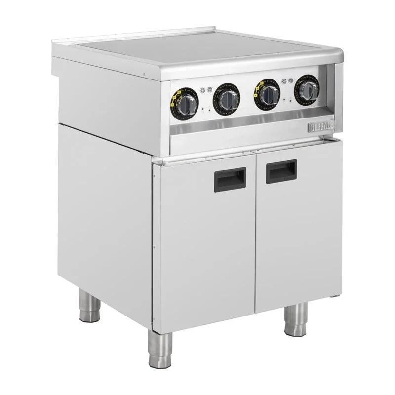 Buffalo 600-Serie 4-Zone Vrijstaande Inductiekookplaat 2X 3Kw