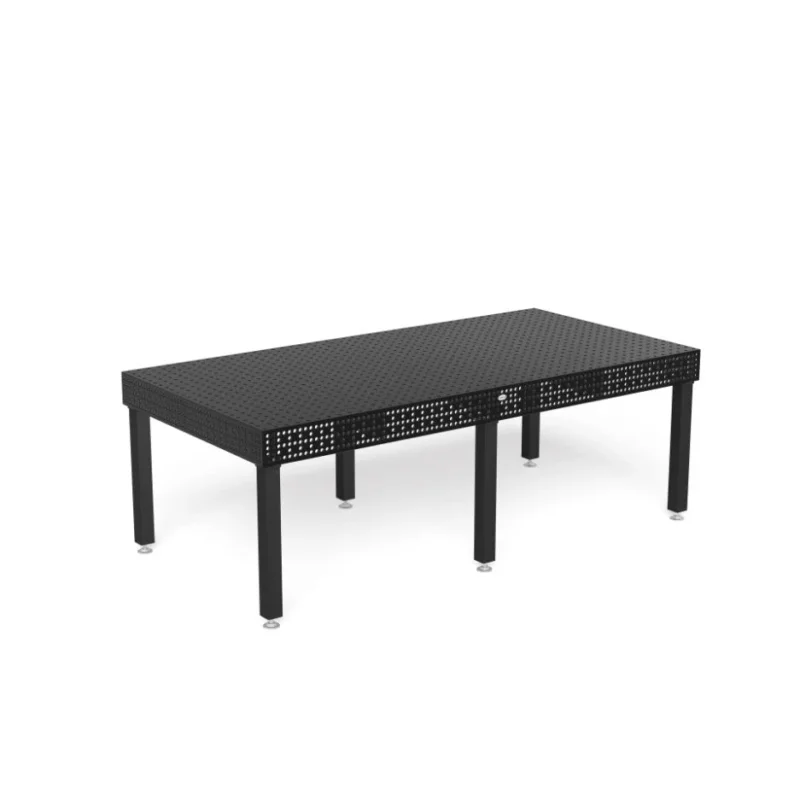 Produktansicht von Siegmund Schweißtisch 2400 x 1200 x 150 mm Professional Extreme 8.7 PLUS System 16 Plasmanitriert Höhe 700 mm mit Bodenverankerung
