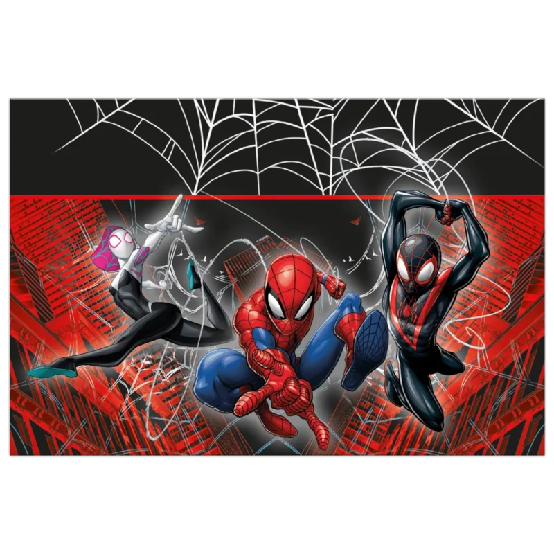 Spiderman Tafelkleed Plastic 1,8m van Procos koop je bij Partywinkel
