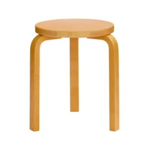 Stool 60, honigfarben gebeiztes Birkenholz von Artek