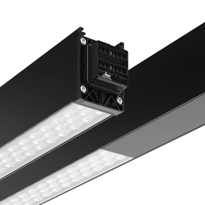 RZB - Geräteträger für Lichtbandsystem LED-Komplettmodul 2291mm 952330.833.776.503 7-pol 3000K DALI sw