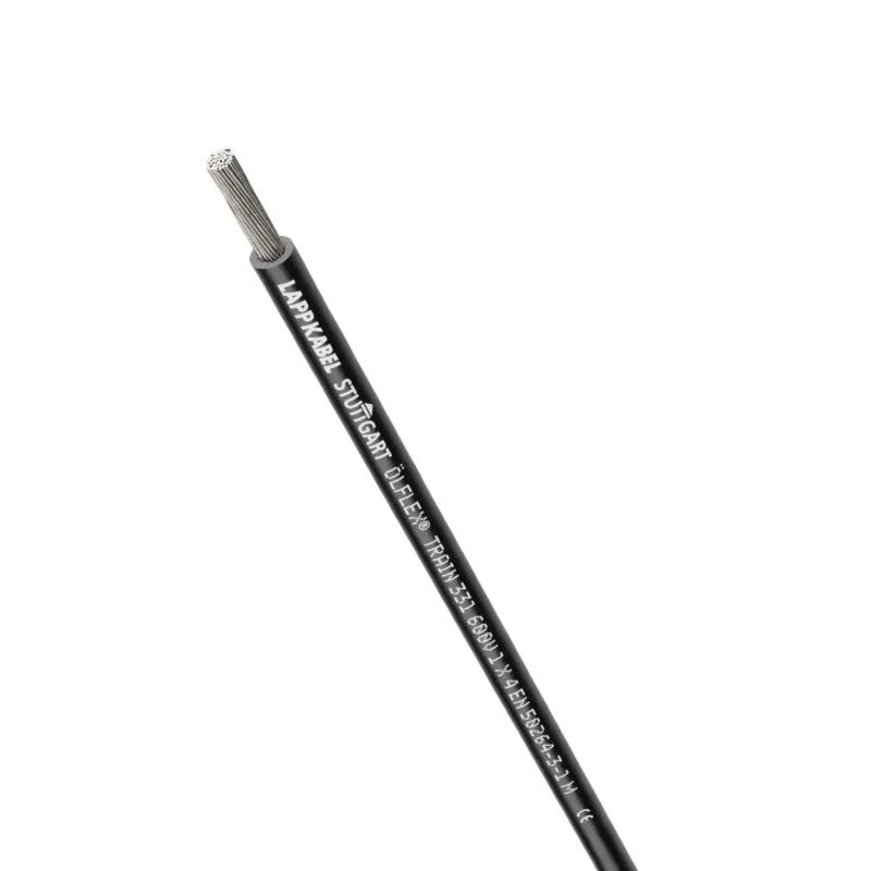 Lapp Kabel&Leitung - Energiekabel >= 1 kV, für feste Verlegung ÖLFLEX TRAIN 331 600V 15331002/500 1X2,5 BK − 500 Meter