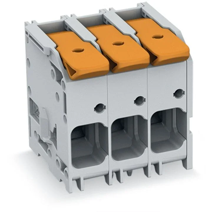 WAGO - Leiterplattenklemme Hebel 2616-1102/020-023 16mm²,grün − 50 Stück