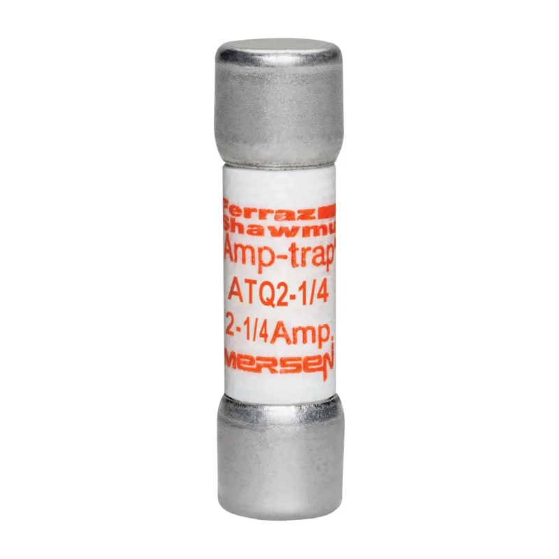 Mersen - Zylindrische Sicherung Sicherungseinsatz Midget ATQ2-1/4 ATQ 10x38 2,25A T − 10 Stück
