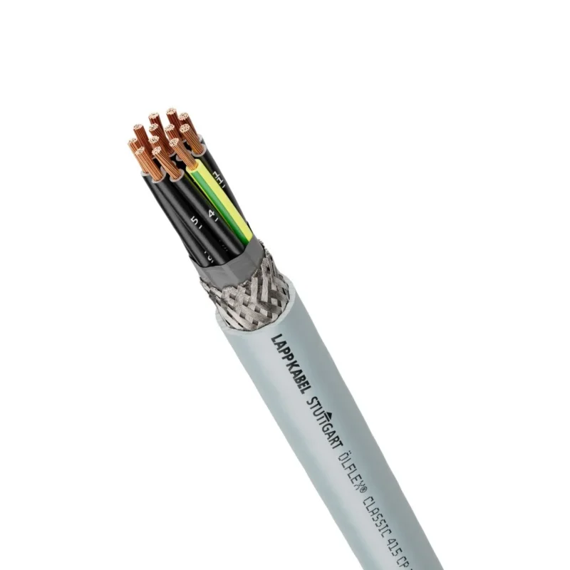 Lapp Kabel&Leitung - Energiekabel < 1 kV, für ortsveränderlichen Einsatz ÖLFLEX CLASSIC 415 CP 5X1 1314038/1000 − 1000 Meter
