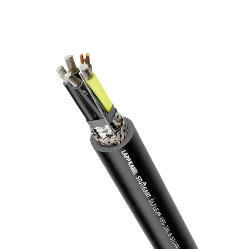 Lapp Kabel&Leitung - Energiekabel >= 1 kV, für feste Verlegung ÖLFLEX VFD 2XL W/SIGNAL 700714 4G10+(2x2,5)