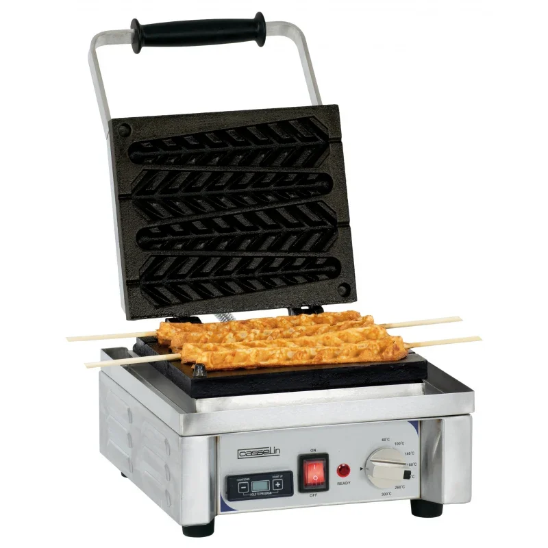 Casselin Waffeleisen - Waffel am Spieß