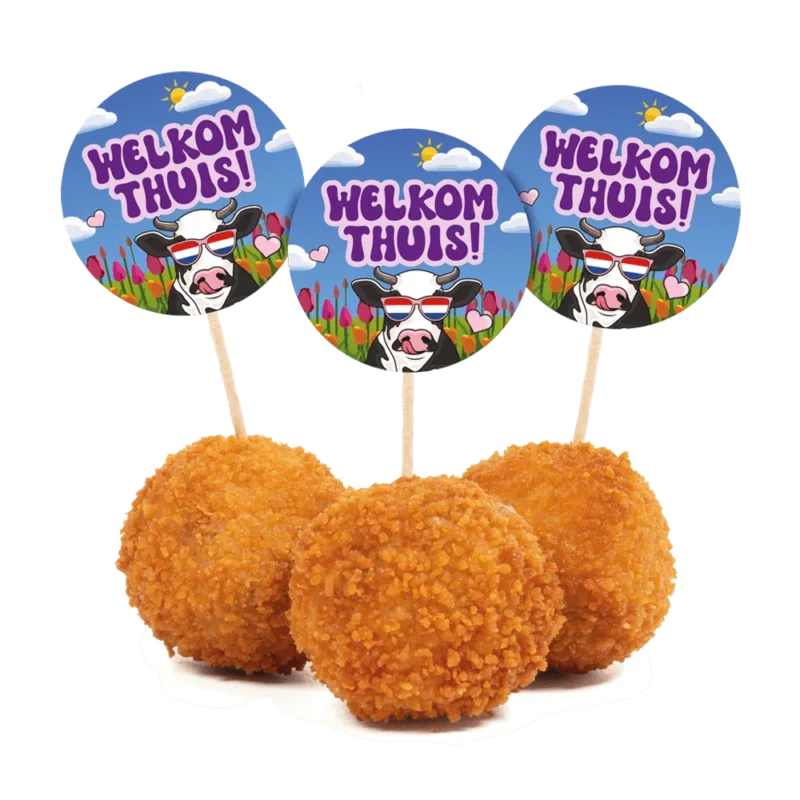 Welkom Thuis Cocktailprikkers Gekleurd 25st van WeFiesta koop je bij Partywinkel